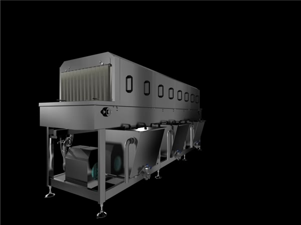 全自動塑料筐清洗機(jī)，周轉(zhuǎn)筐清洗，周轉(zhuǎn)箱，料筐洗箱機(jī)