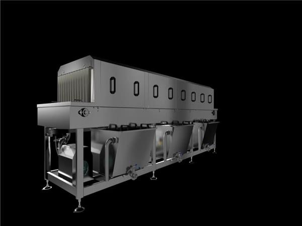 供應(yīng)山東不銹鋼周轉(zhuǎn)筐洗筐機，洗箱機，塑料筐洗筐機，