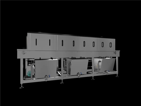 肉類周轉(zhuǎn)筐清洗機(jī)---，選擇環(huán)速，質(zhì)量保證