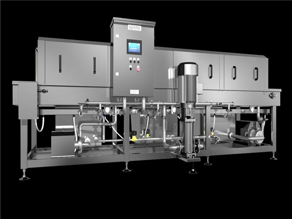 環(huán)速洗筐機，2個人可完成整個清洗過程，效率高能耗低益比體驗