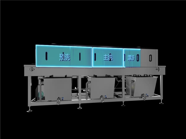 單凍器清洗機，單凍器清洗設備，衛(wèi)生級食品設備清洗