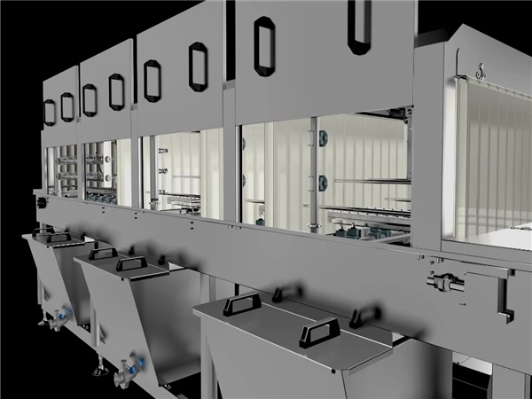 洗箱機廠家，洗箱機價格，塑料筐清洗機