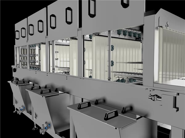 洗箱機廠家，洗箱機價格，塑料筐清洗機