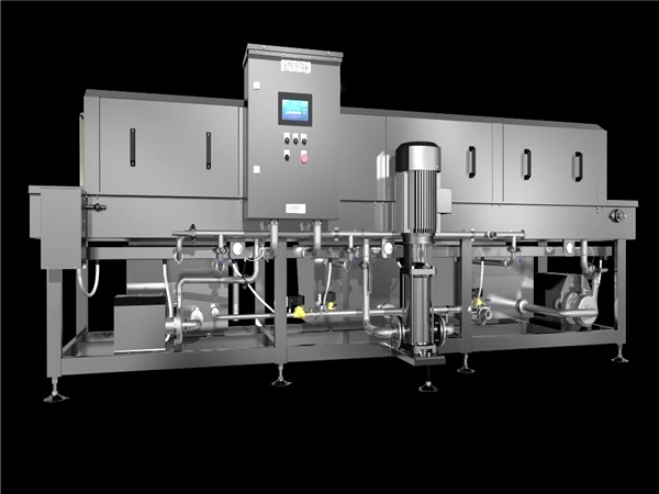 食品筐清洗機，食品托盤清洗機，周轉筐清洗機