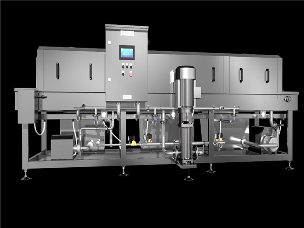洗箱機，周轉箱清洗機，塑料筐清洗機，節能烘干型洗箱機，塑料箱清洗機