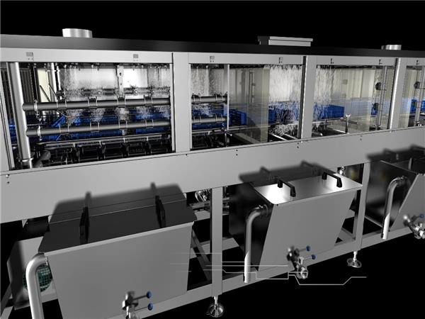 食品筐清洗機、配件箱清洗機、零部件箱清洗機 食品筐清洗機、配件箱清洗機、零部件箱清洗機