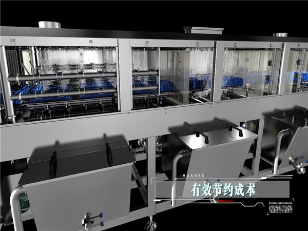 廠家供應新一代周轉箱清洗機，塑料筐，托盤清洗，洗筐機設備