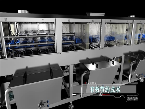 廠家供應新一代周轉箱清洗機，塑料筐，托盤清洗，洗筐機設備