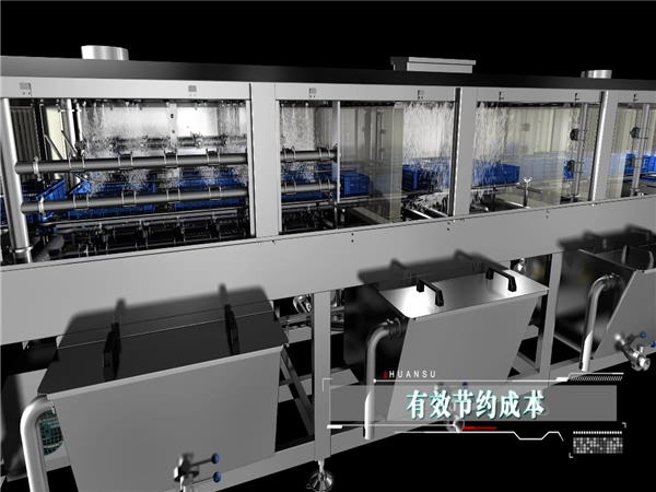 廠家供應新一代周轉箱清洗機，塑料筐，托盤清洗，洗筐機設備