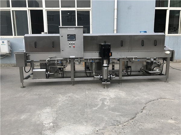 快餐洗筐機(jī)設(shè)備，拆裝簡(jiǎn)單，易清洗